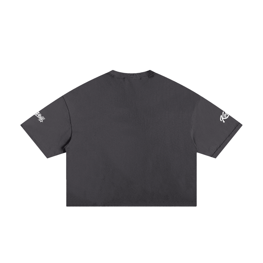 Korveiii Graffiti Crop Tee