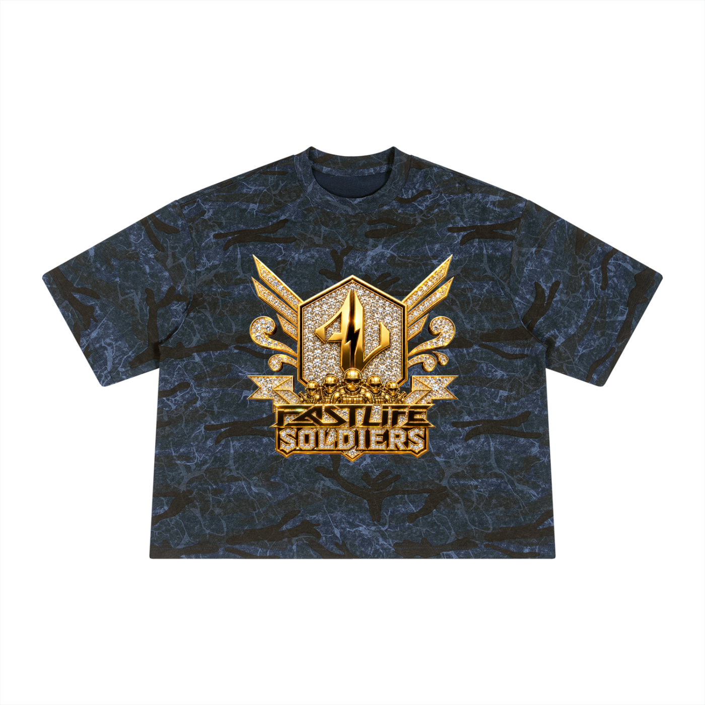 FASTLiFE Soldiers Crop Tee