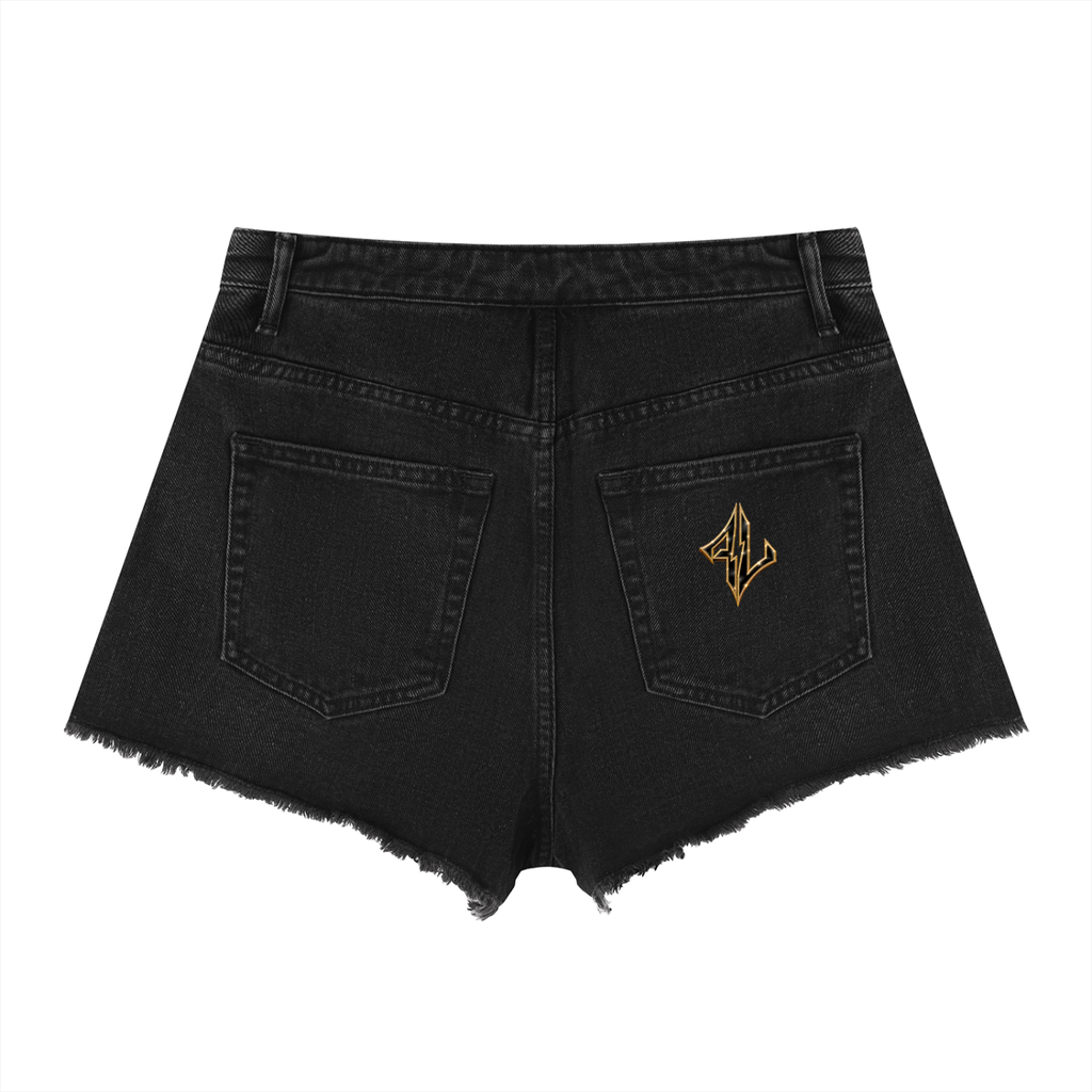 Women’s FASTLIFE Vintage Wash High Rise Denim Shorts