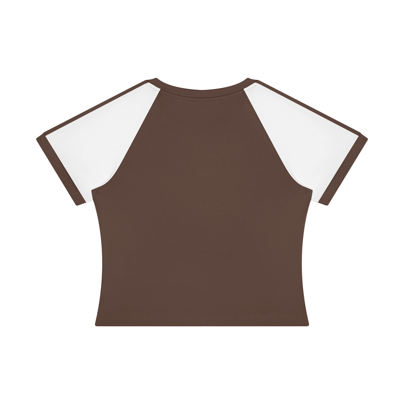 Korveiii Women’s Slim Raglan Color Block T-Shirt