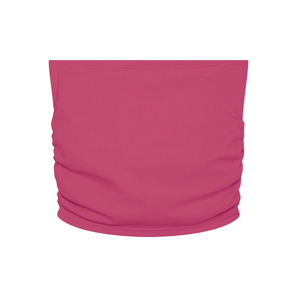 Women’s FASTLIFE Ruched Cropped Yoga Tube Top