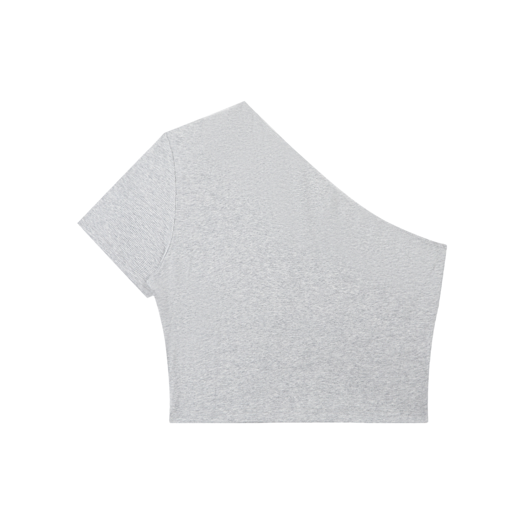 Women's Korveiii One-Shoulder Crop T-Shirt