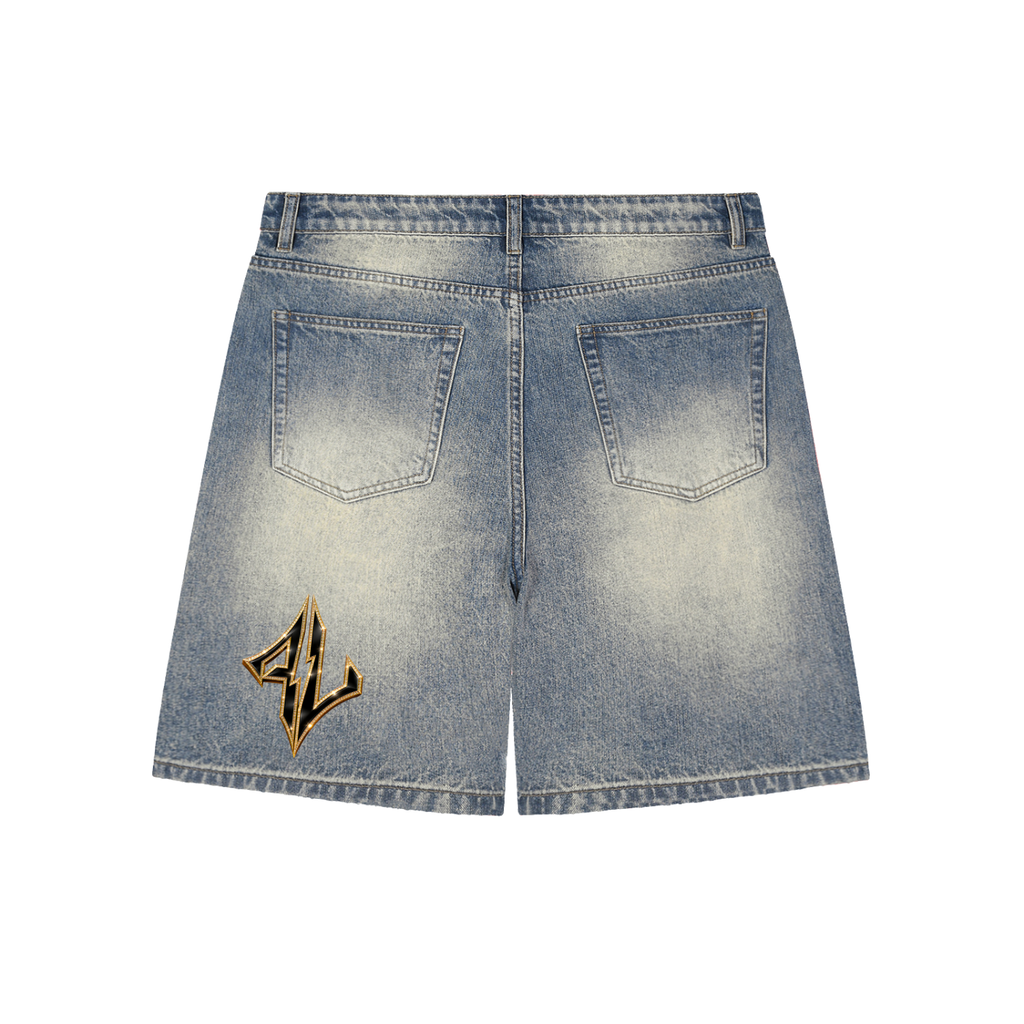 FASTLIFE HOF Legacy Demin shorts