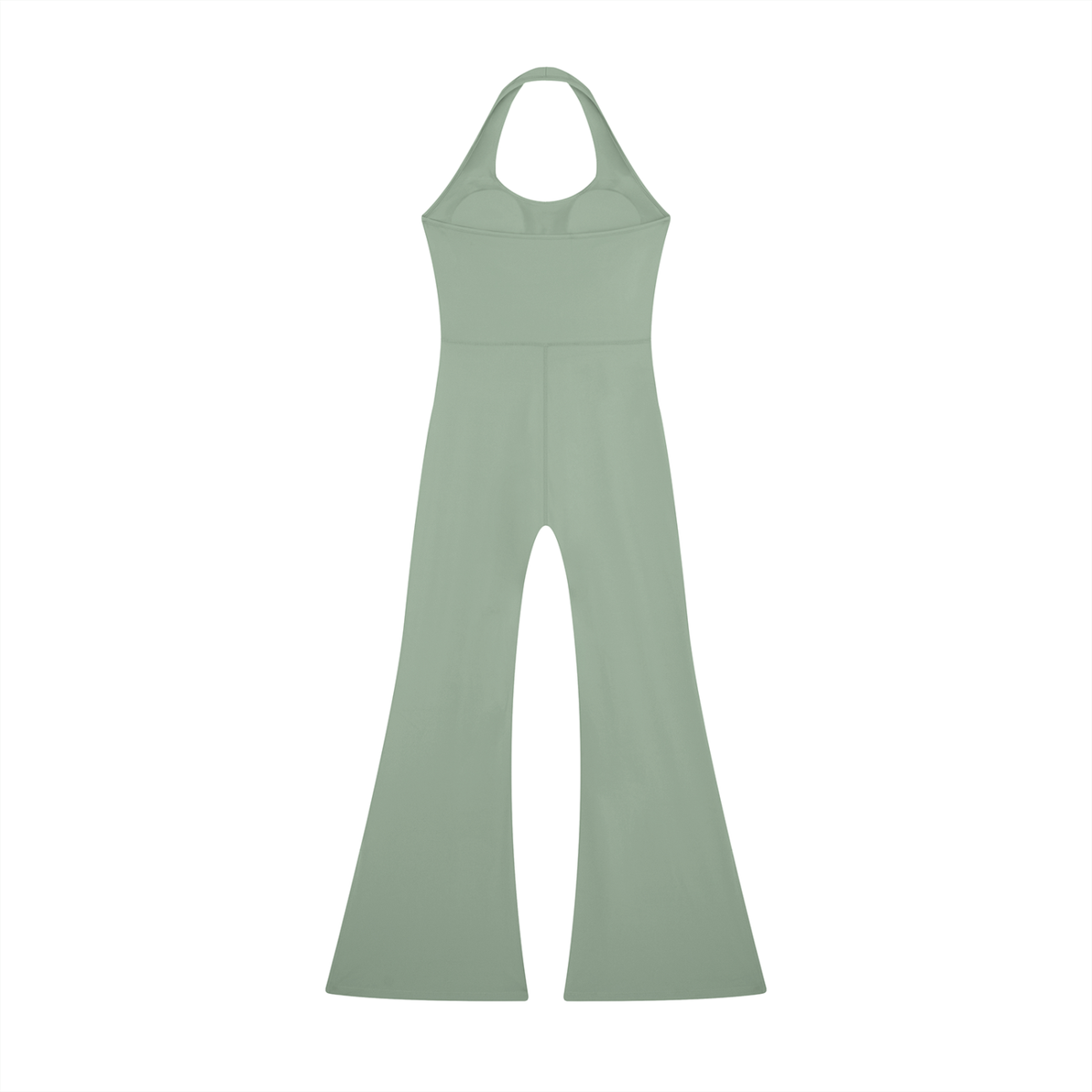 Korveiii Ms Pretty Halter Flared Jumpsuit