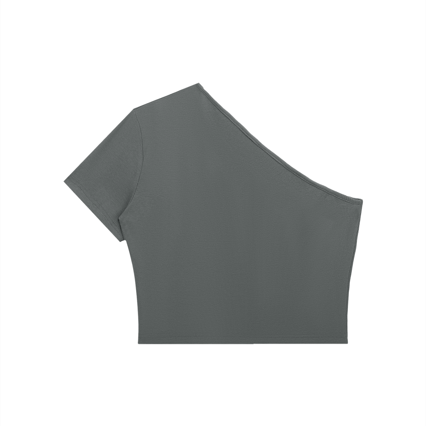 Women's Korveiii One-Shoulder Crop T-Shirt
