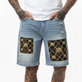 FASTLIFE HOF Legacy Demin shorts
