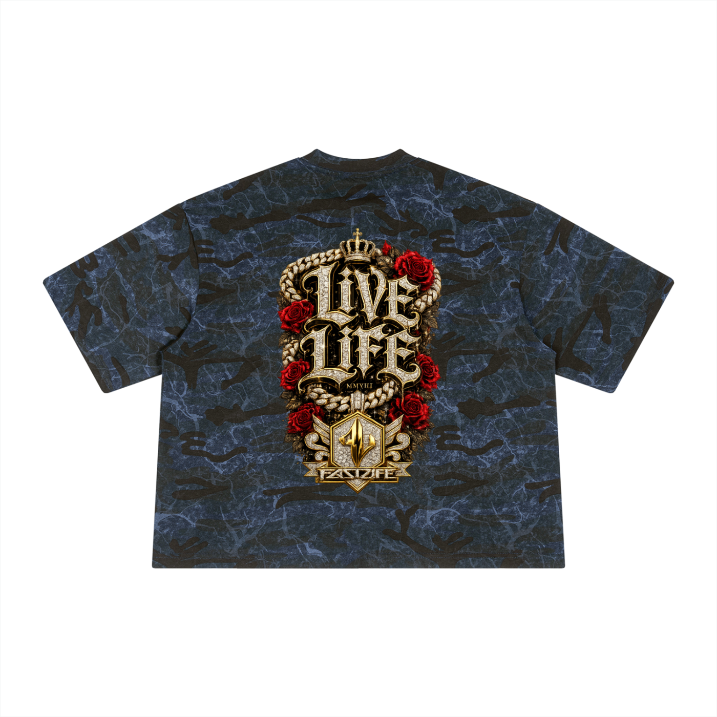 FASTLiFE Soldiers Crop Tee