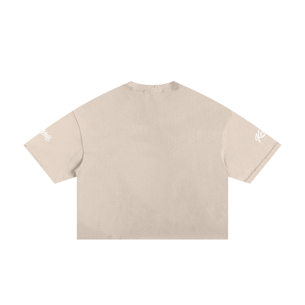 Korveiii Graffiti Crop Tee