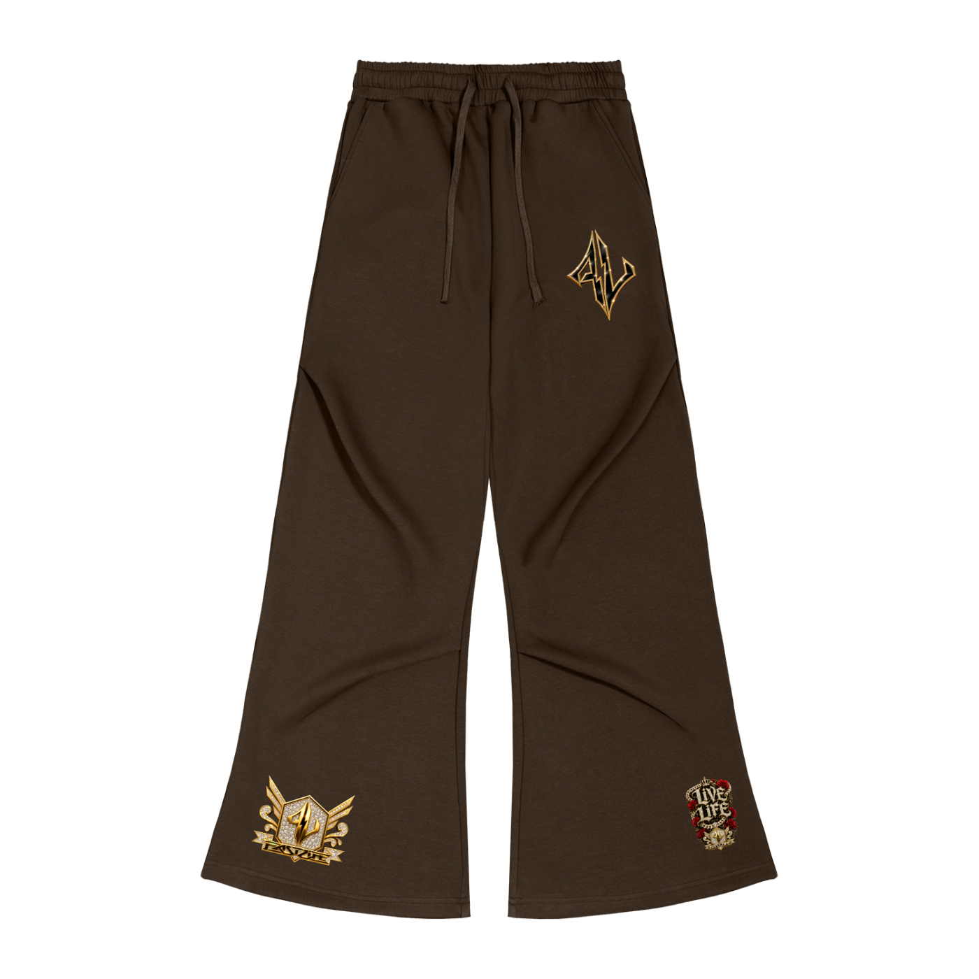 FASTLIFE Stacked Baggy Sweats