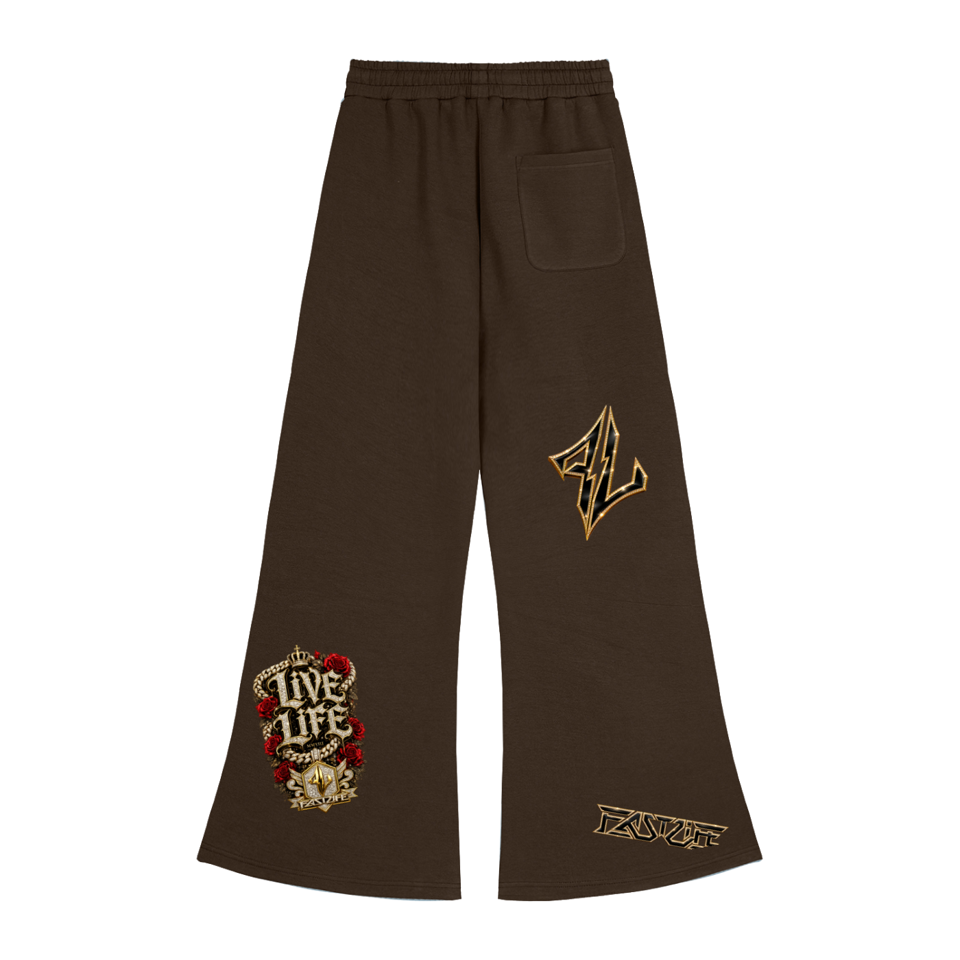 FASTLIFE Stacked Baggy Sweats