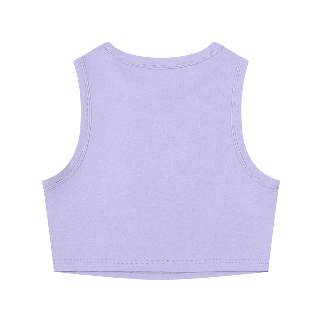 Women's Korveiii Diamond Doll Crop Tank Top