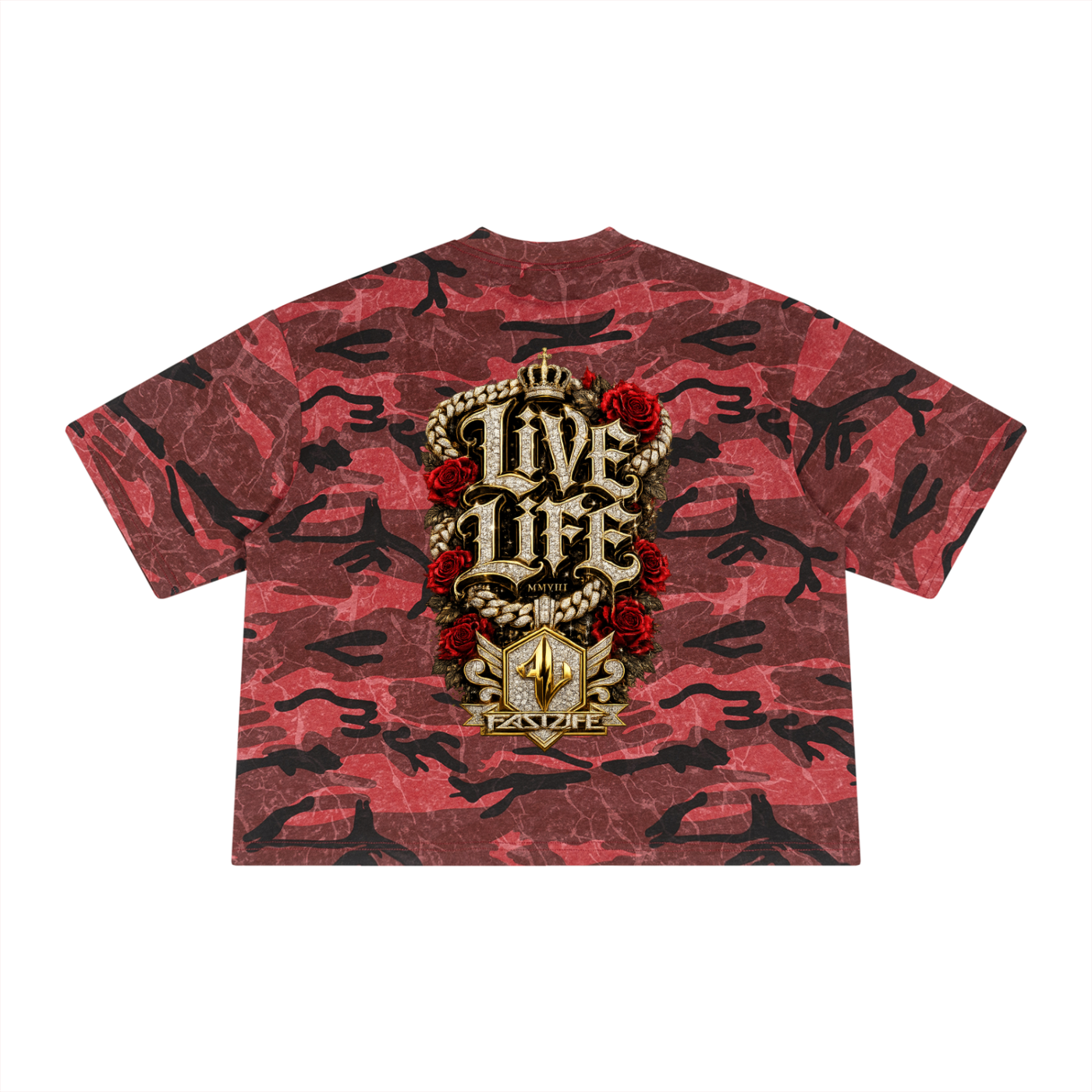 FASTLiFE Soldiers Crop Tee