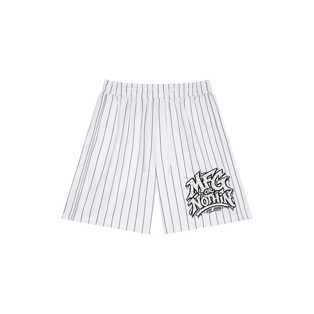 MFG Striped Loose Fit Shorts