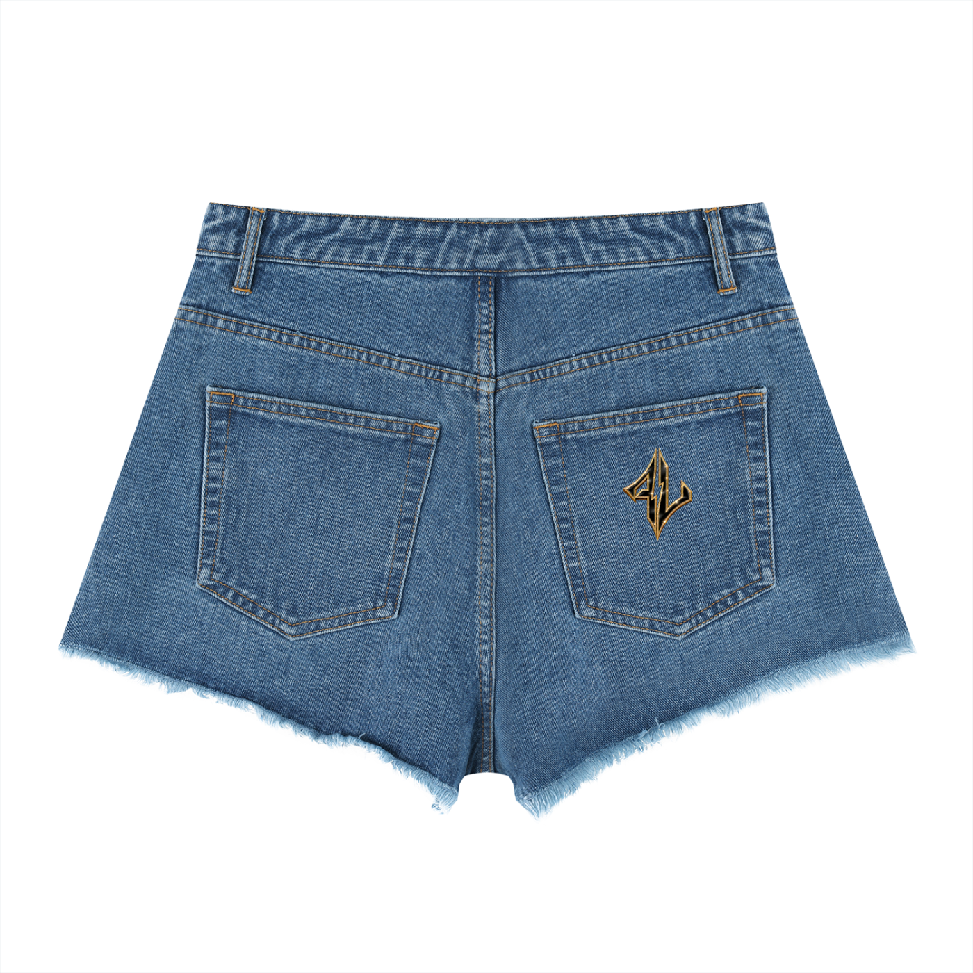 Women’s FASTLIFE Vintage Wash High Rise Denim Shorts