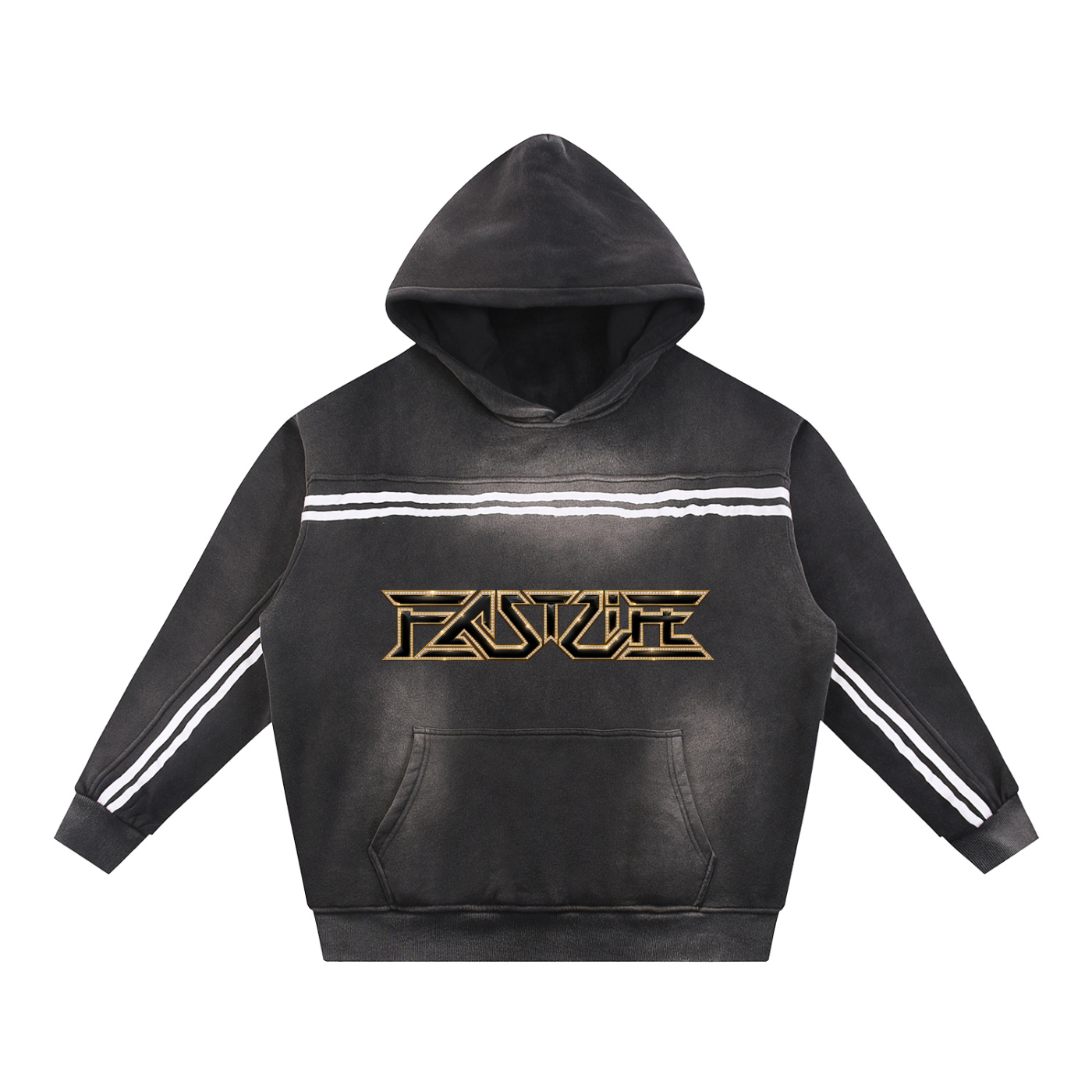 FASTLIFE HOF Sun Fade  Fleece Hoodie
