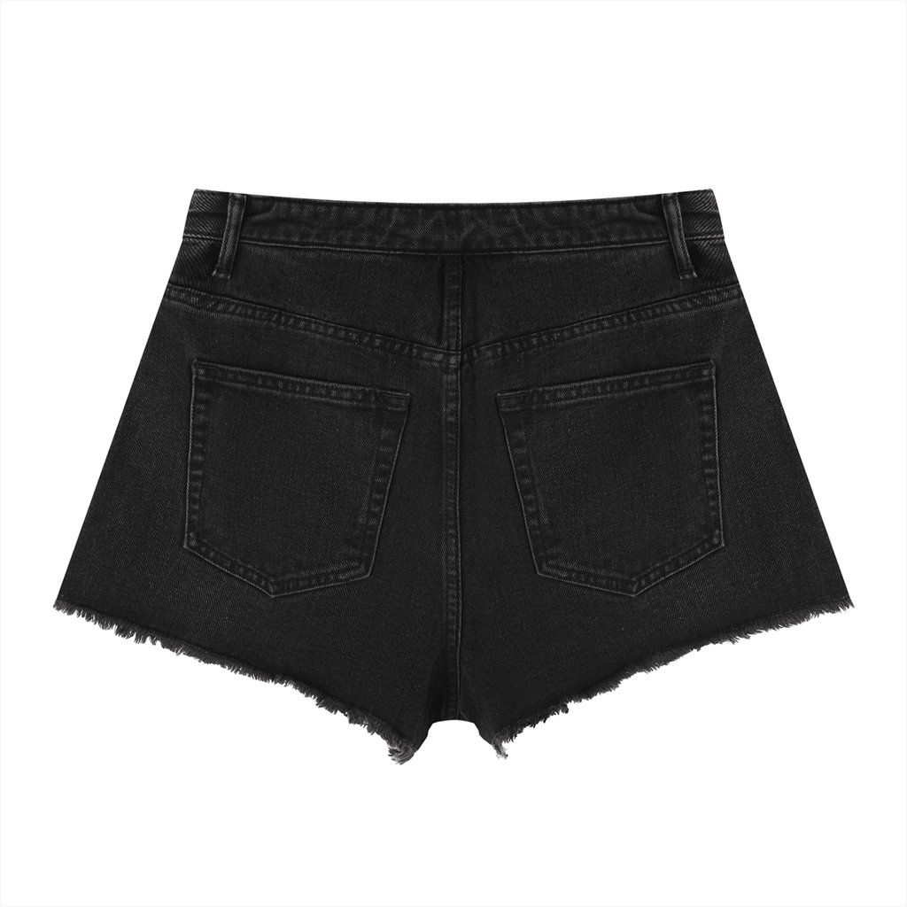 Women’s FASTLIFE Vintage Wash High Rise Denim Shorts