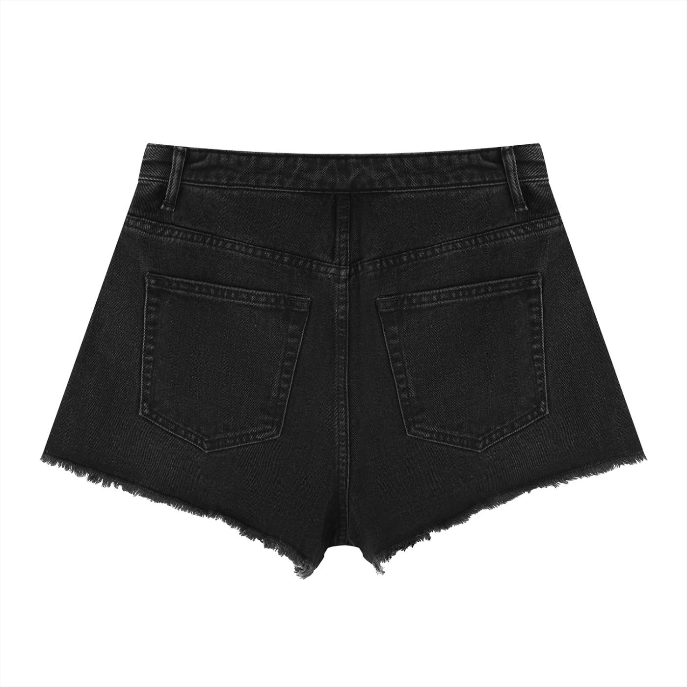 Women’s FASTLIFE Vintage Wash High Rise Denim Shorts