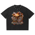 FASTLIFE x Korveiii Think Outside The Box Boxy Studded tee