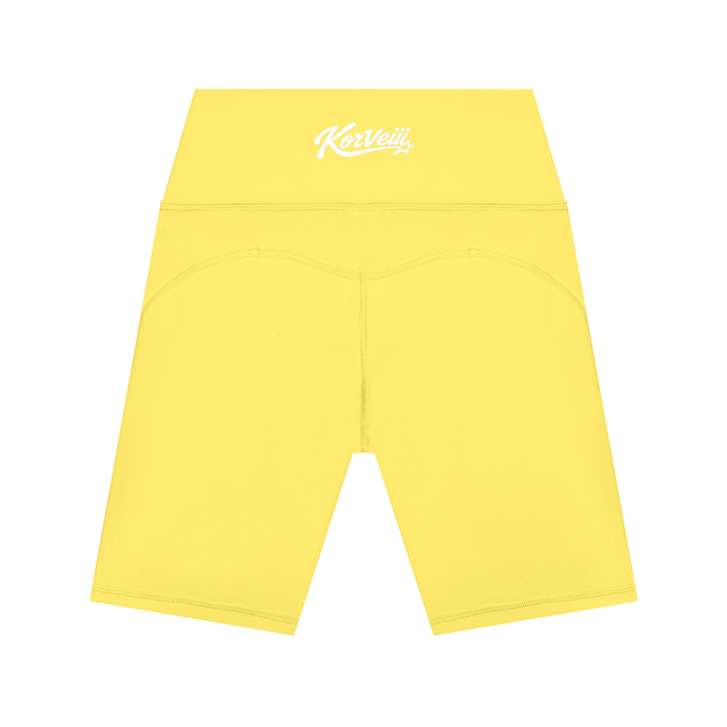 Korveiii Women’s Lycra High Waisted Yoga Shorts