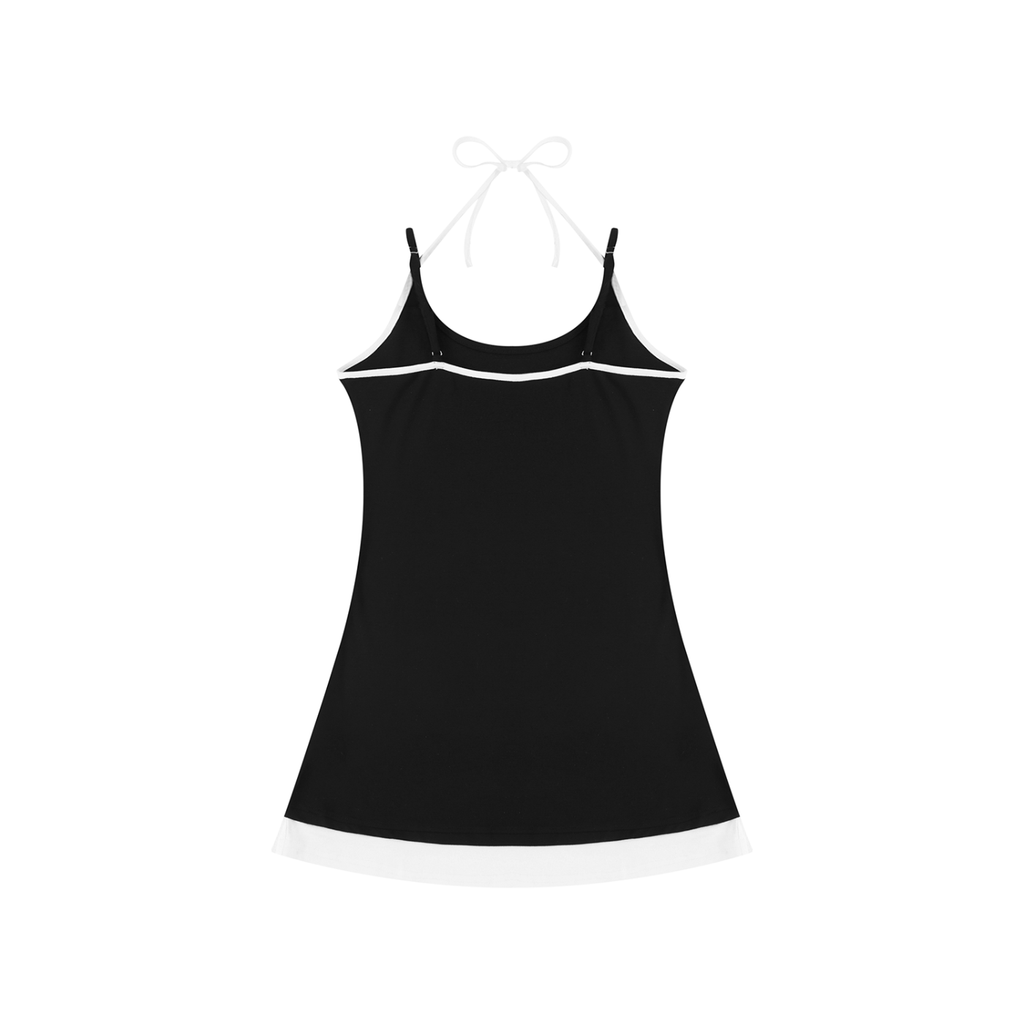 Korveiii Women’s Color Block Sleeveless Dress