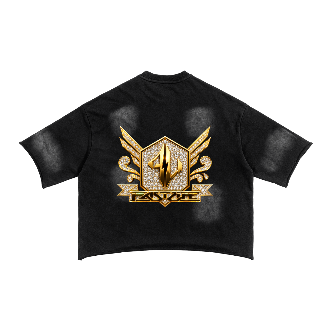 FASTLIFE HOF Sunfade French Terry Raw Edge T-Shirt