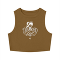 Women's Korveiii Diamond Doll Crop Tank Top