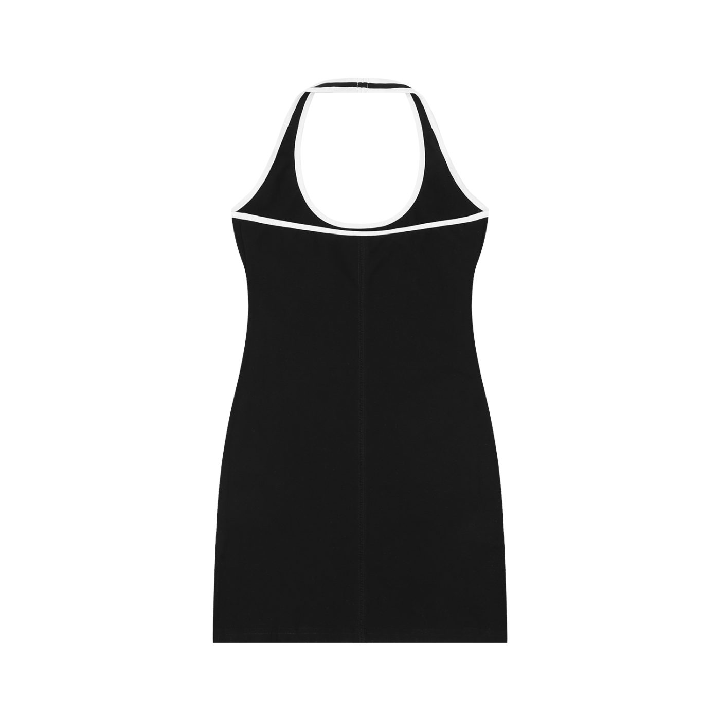 A Women's Korveiii Binding Tight Halter Dress