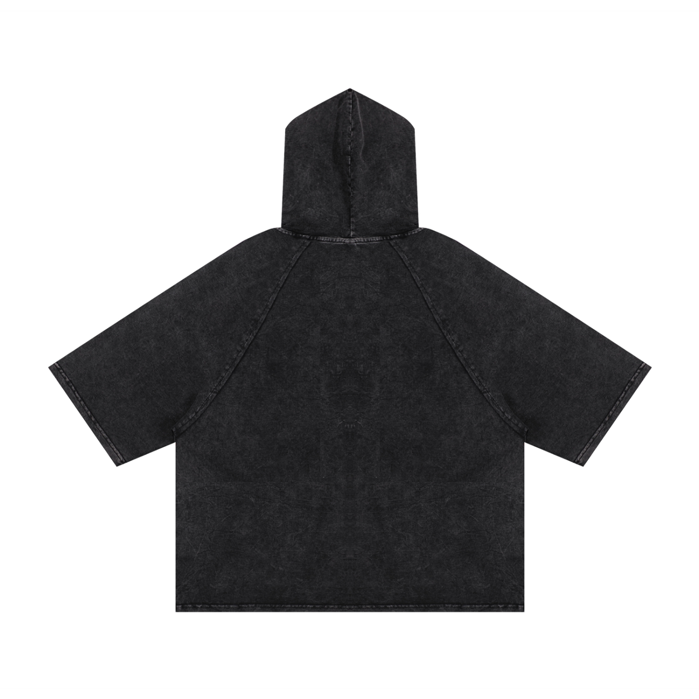 MFG Washed Crop shirt W/ Hood