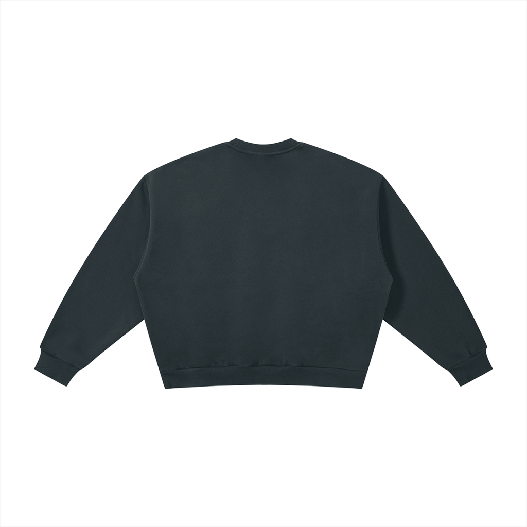 FASTLIFE LEGEND x KV Boxy Fleece Crewneck Sweatshirt