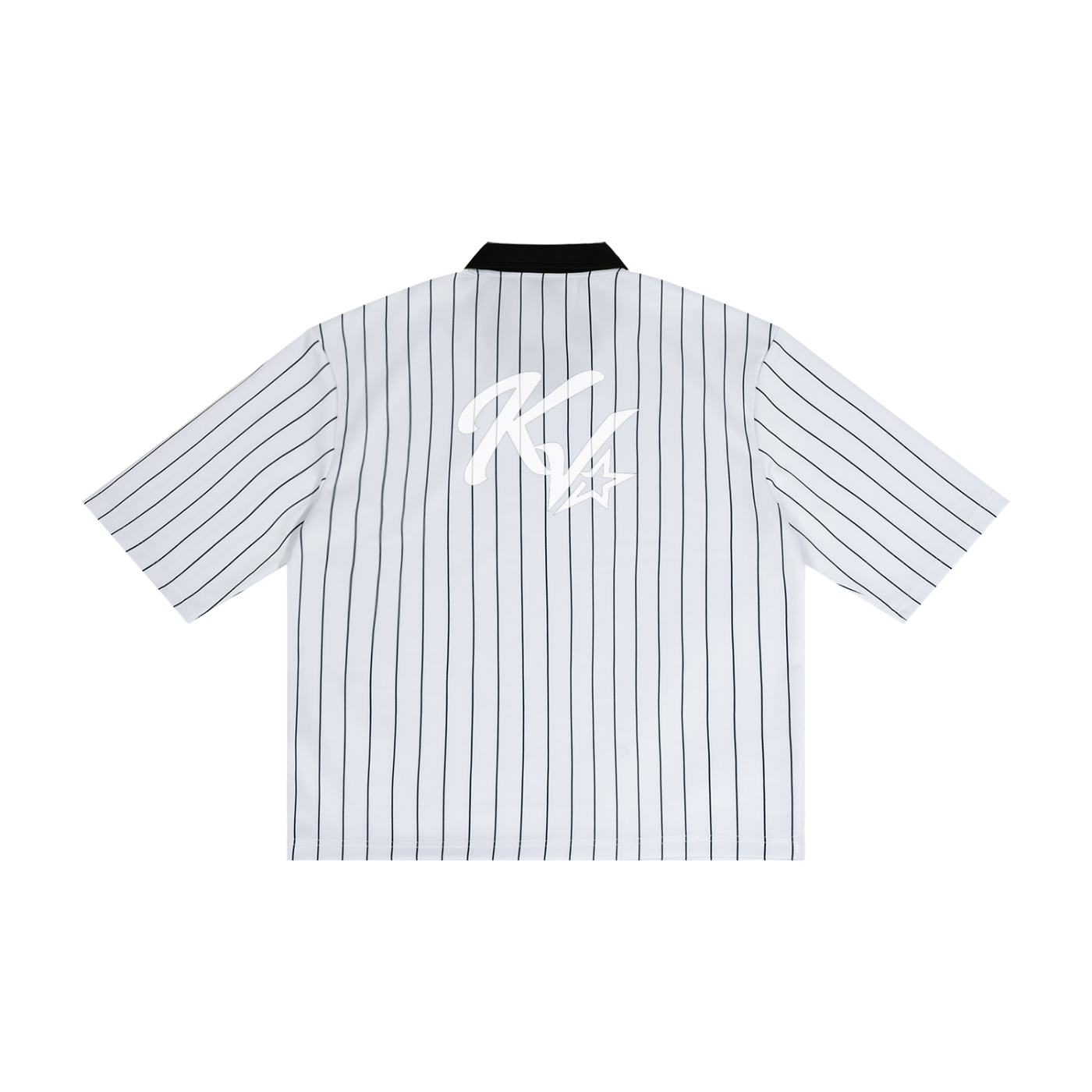 Korveiii Pinstripe Collared Soccer Jersey