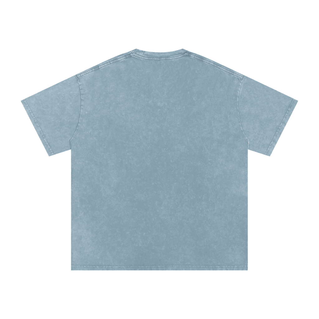 FASTLIFE racing Snow Washed Oversized Cotton T-Shirt