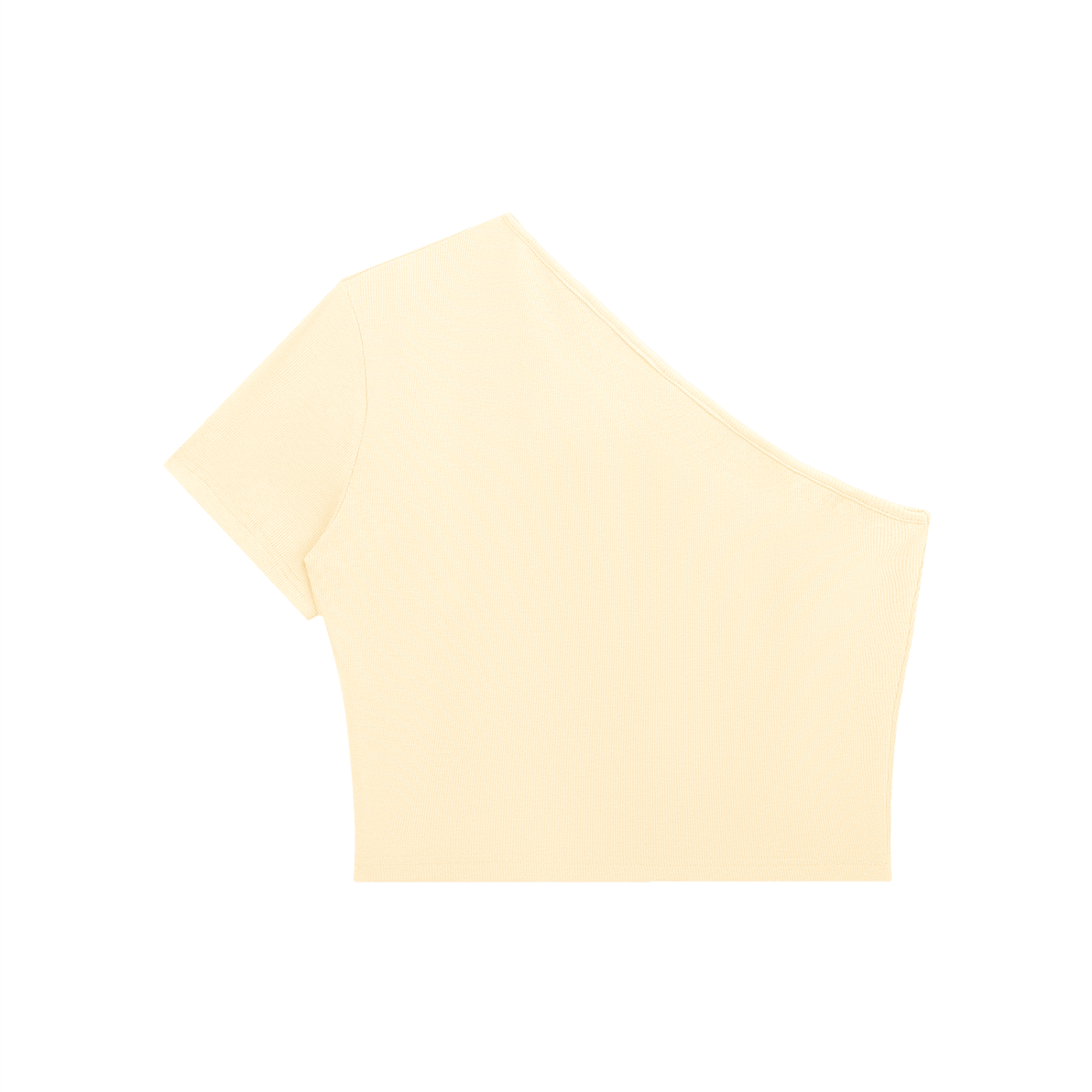 Women's Korveiii One-Shoulder Crop T-Shirt