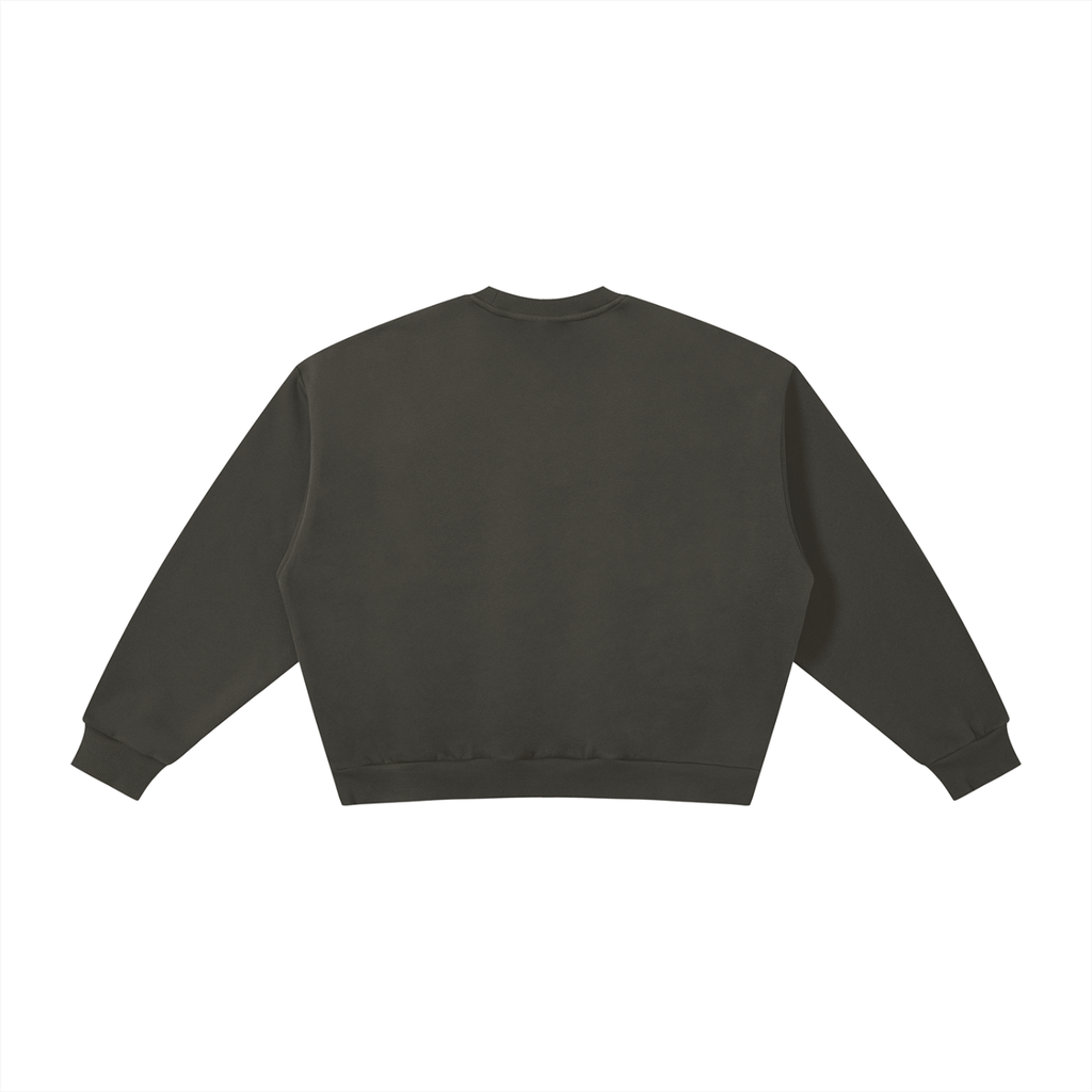 FASTLIFE LEGEND x KV Boxy Fleece Crewneck Sweatshirt