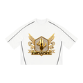 FASTLIFE Unisex Heavyweight Boxy Piping T-Shirt