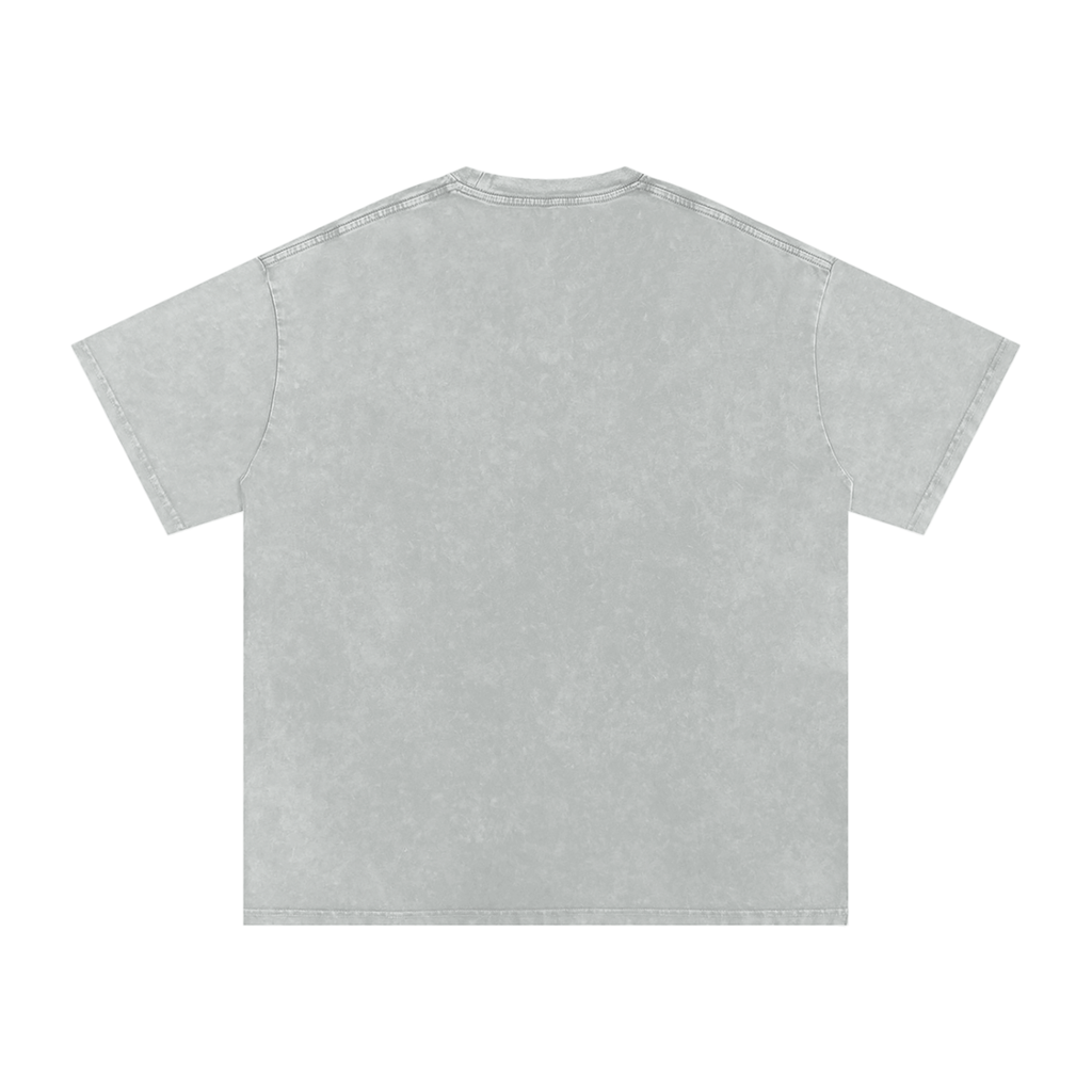 FASTLIFE racing Snow Washed Oversized Cotton T-Shirt