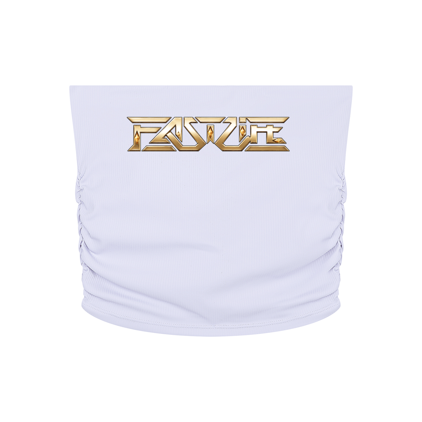Women’s FASTLIFE Ruched Cropped Yoga Tube Top