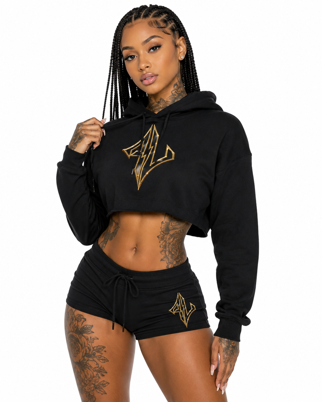 A Women’s FASTLIFE HOF Essential Cropped Hoodie