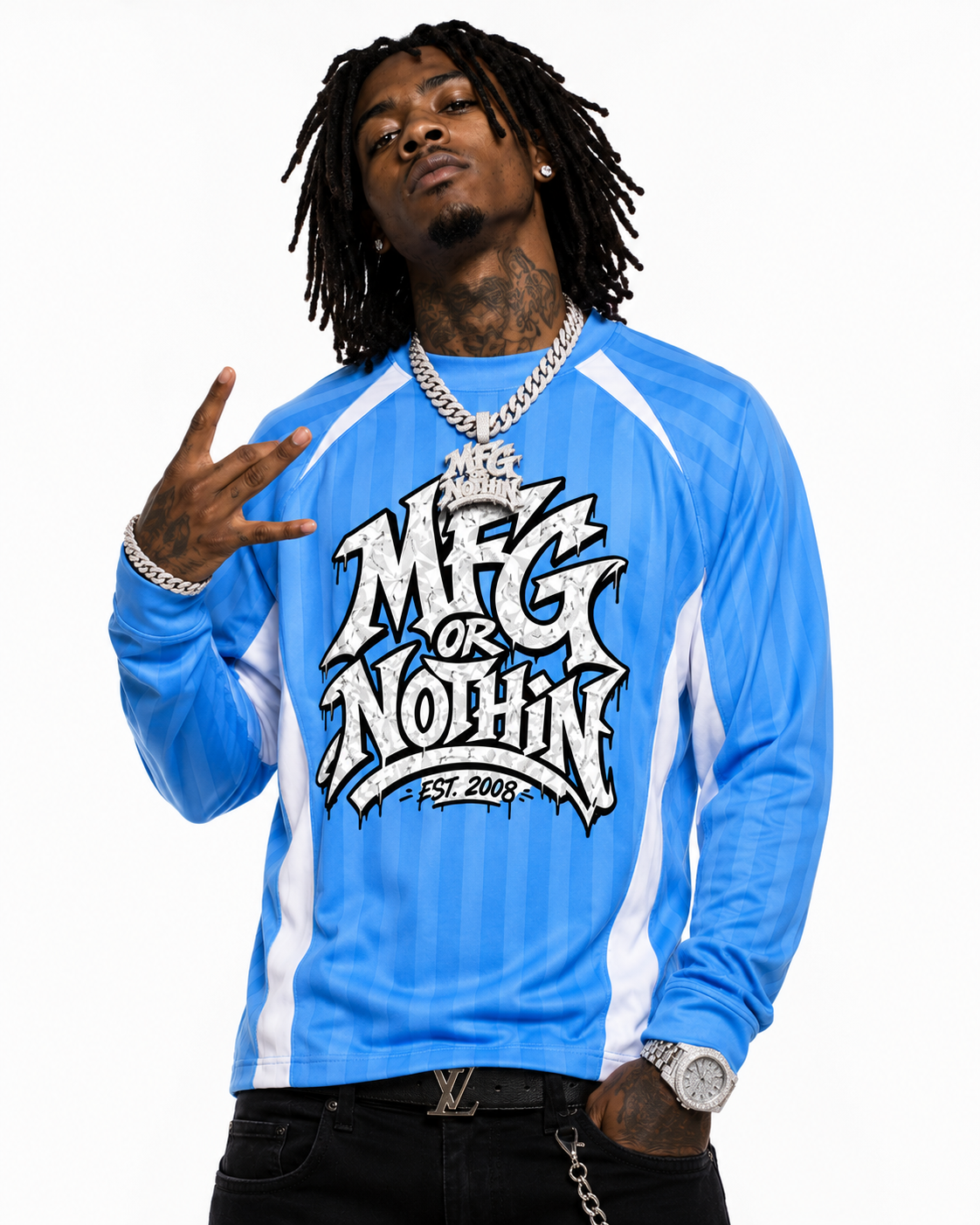MFG  Long Sleeve World Cup Soccer Jersey