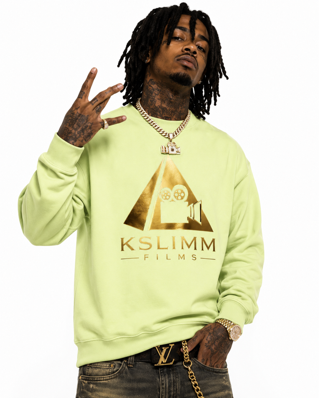 Kslimm Films Essential Heavyweight Crewneck  Sweatshirt