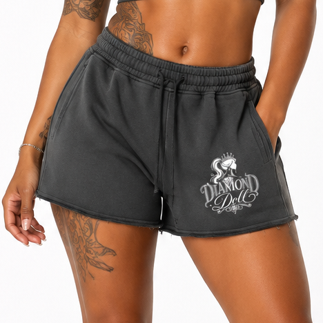 Women’s Korveiii Diamond Doll cut shorts