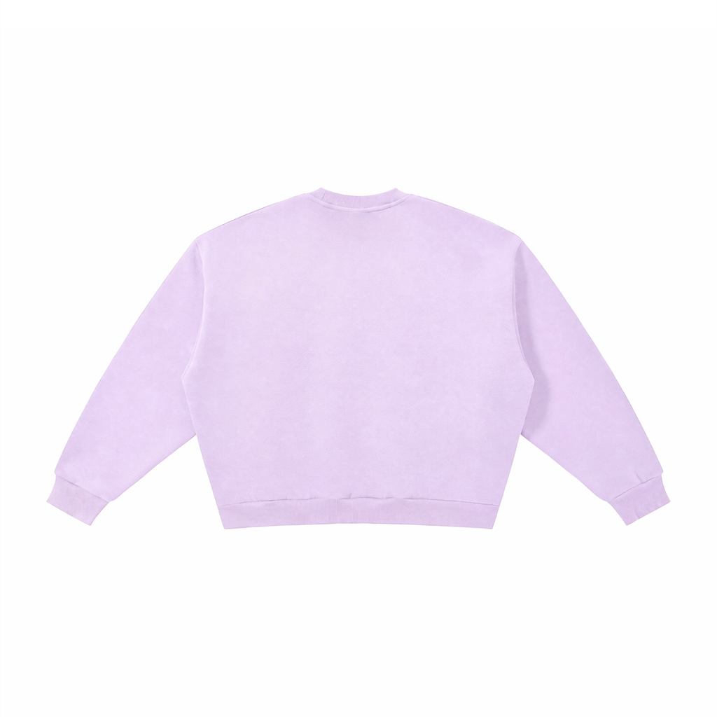 FASTLIFE LEGEND x KV Boxy Fleece Crewneck Sweatshirt