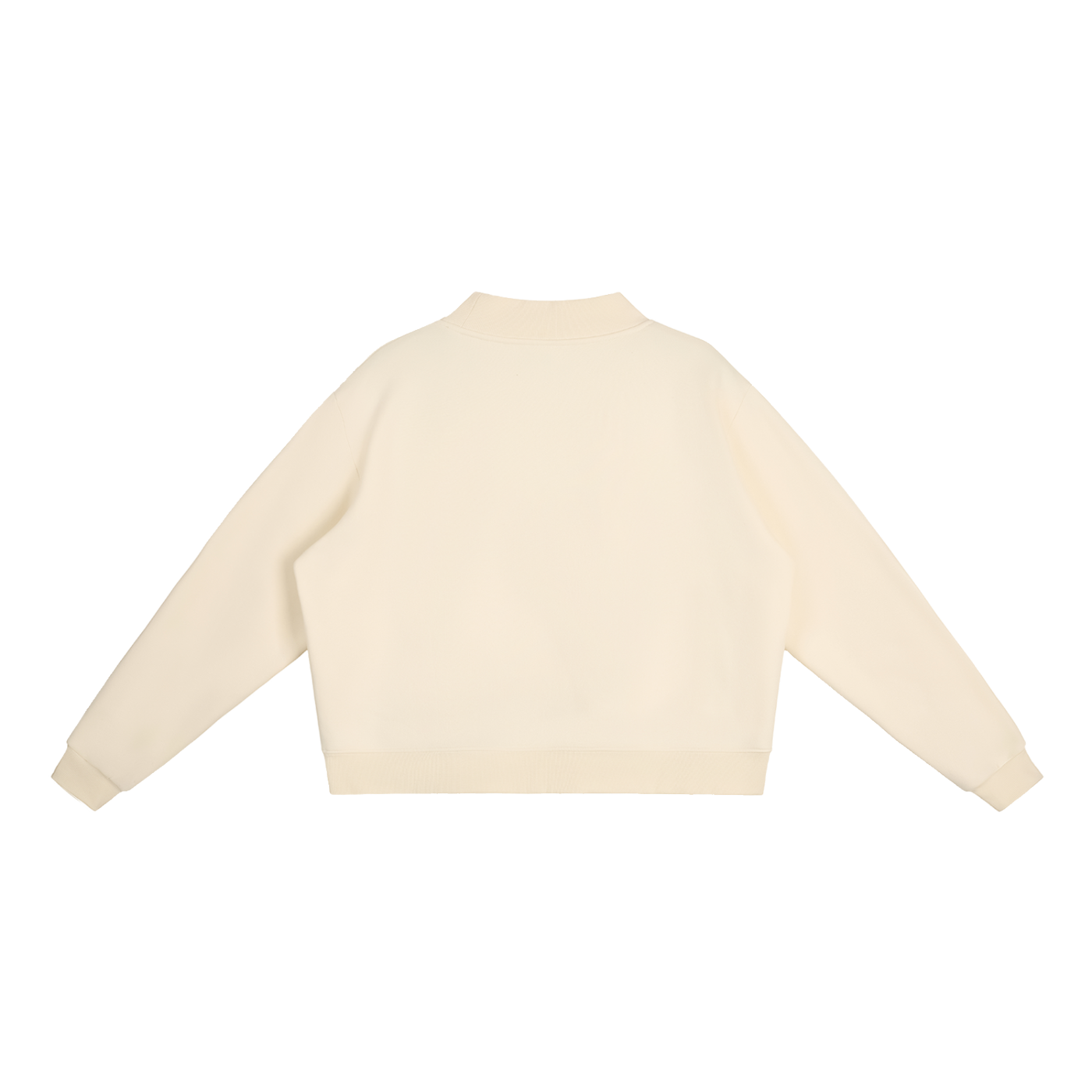 A FASTLIFE LEGEND Essential Fleece Mock-Neck Crew Sweatshirt
