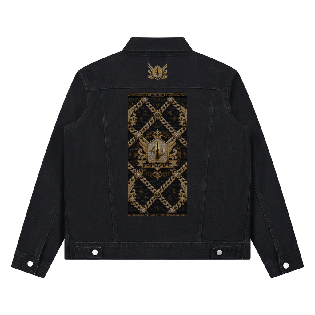 FASTLIFE  Vintage Wash Denim Jacket