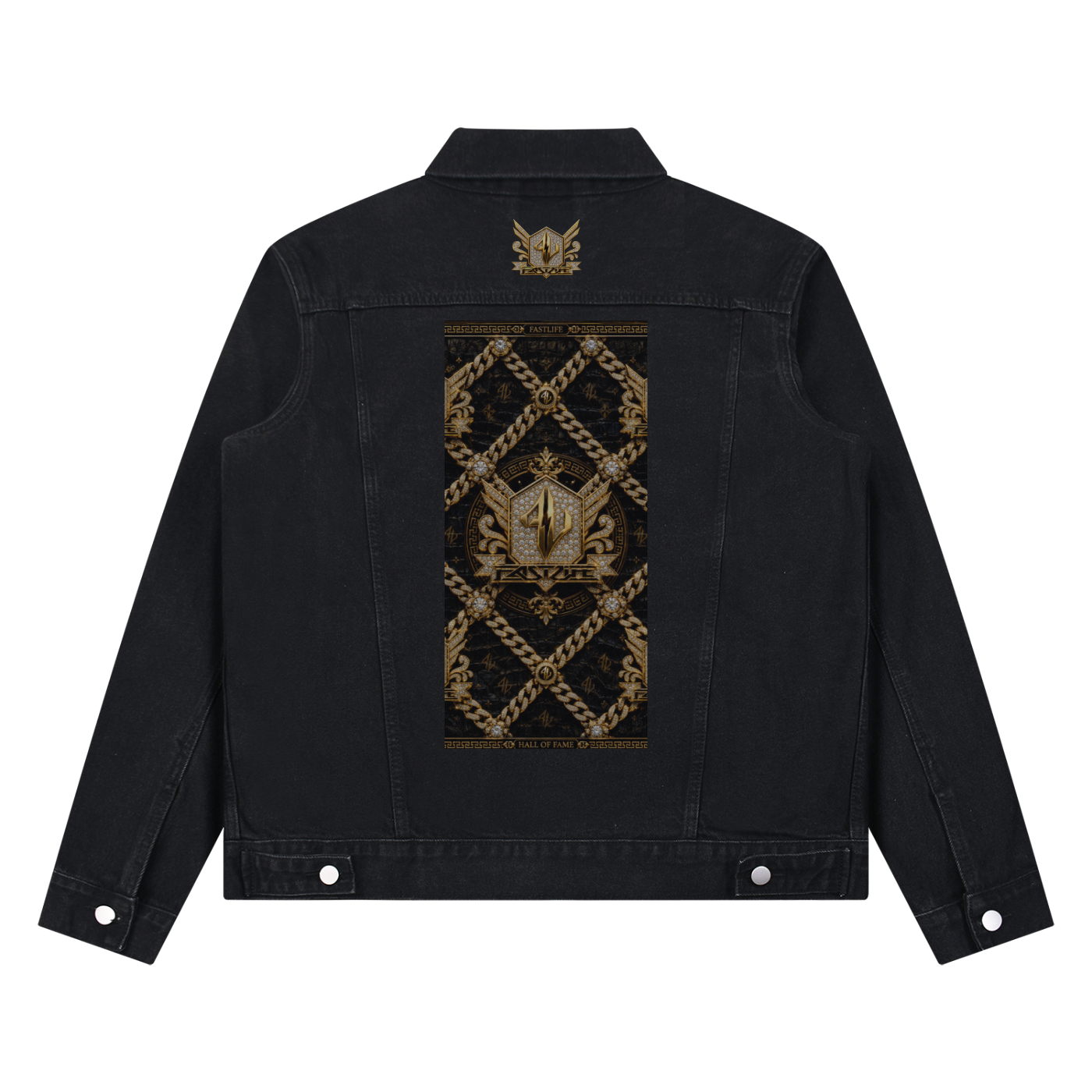 FASTLIFE  Vintage Wash Denim Jacket