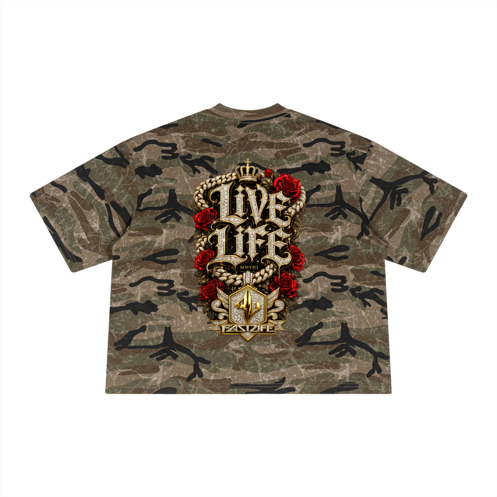 FASTLiFE Soldiers Crop Tee