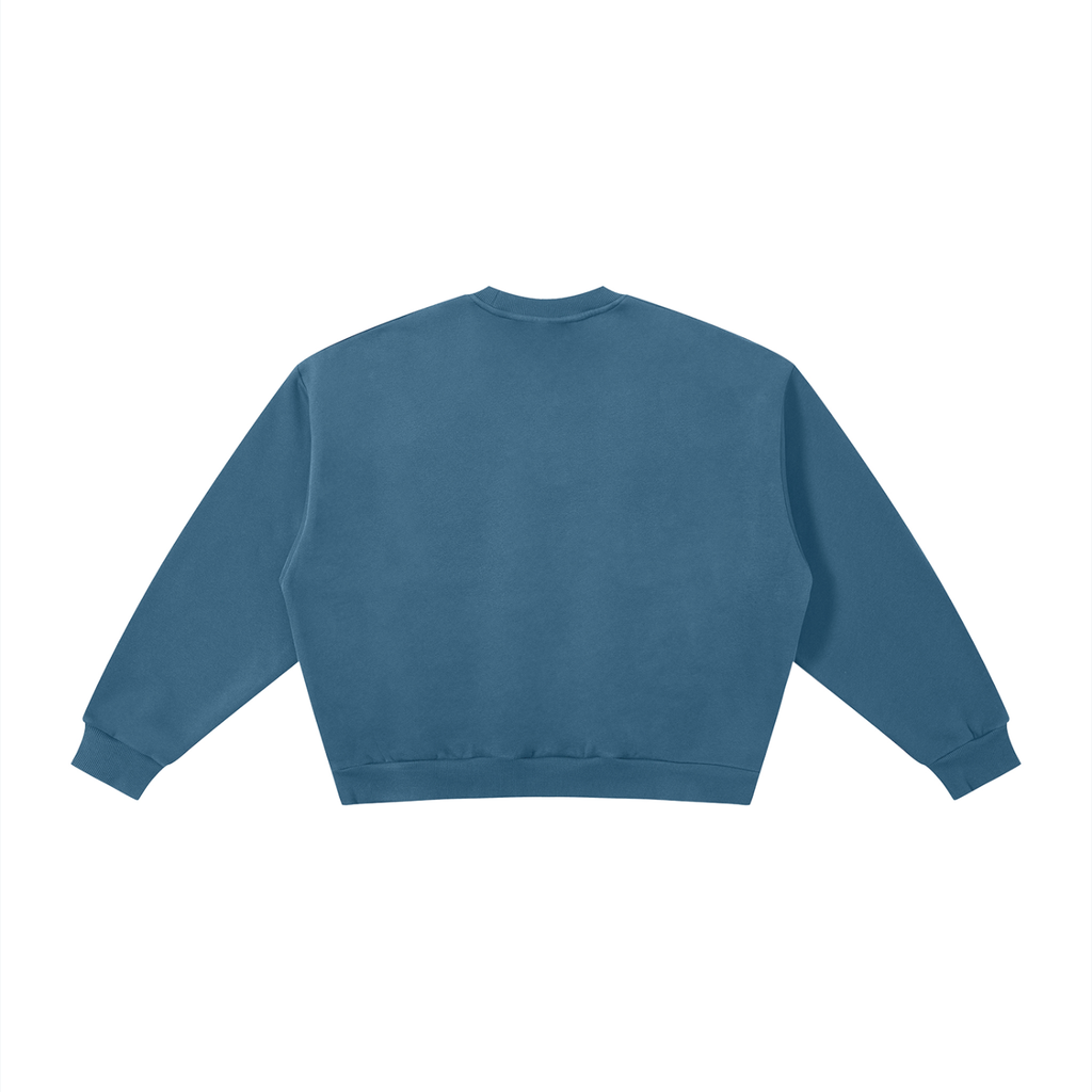 FASTLIFE LEGEND x KV Boxy Fleece Crewneck Sweatshirt