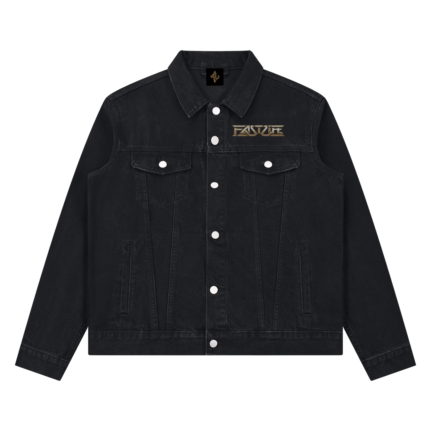 FASTLIFE  Vintage Wash Denim Jacket