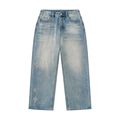 Korveiii Men’s Vintage Wash Denim Jeans