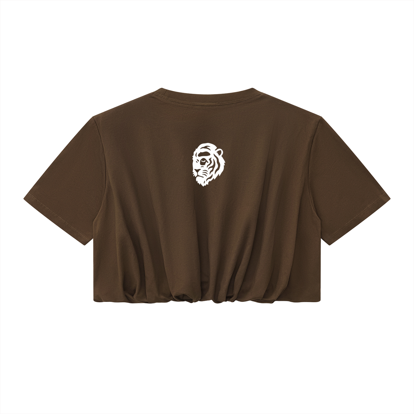Women’s Korveiii Crop Bubble Hem T-Shirt