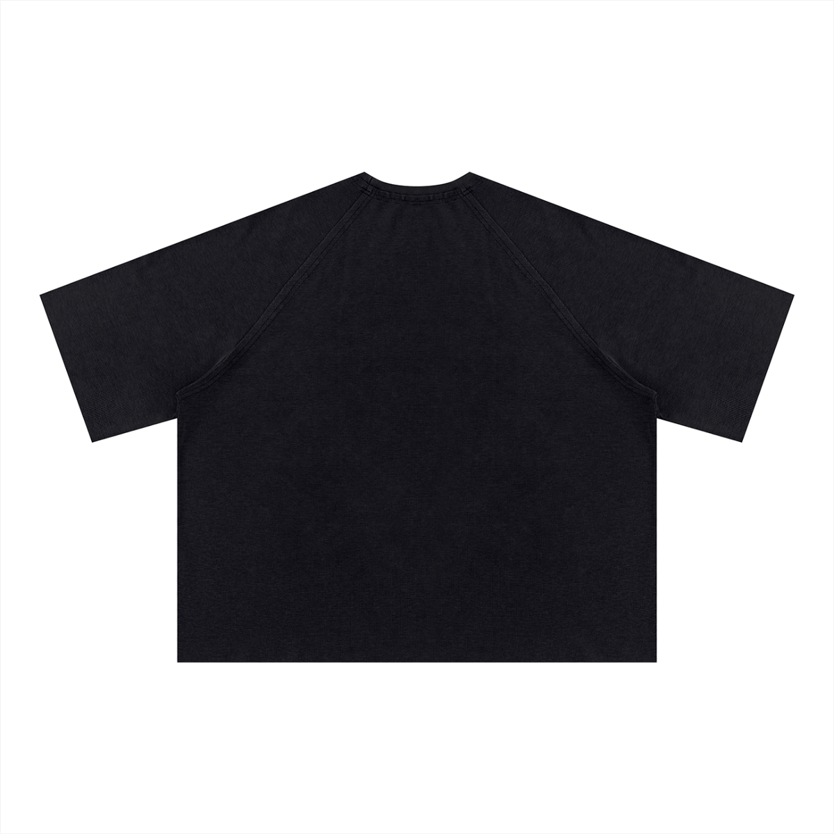 TayF3rd x Kslimm - Load The Clip Unisex Mineral Wash Boxy Waffle T-Shirt